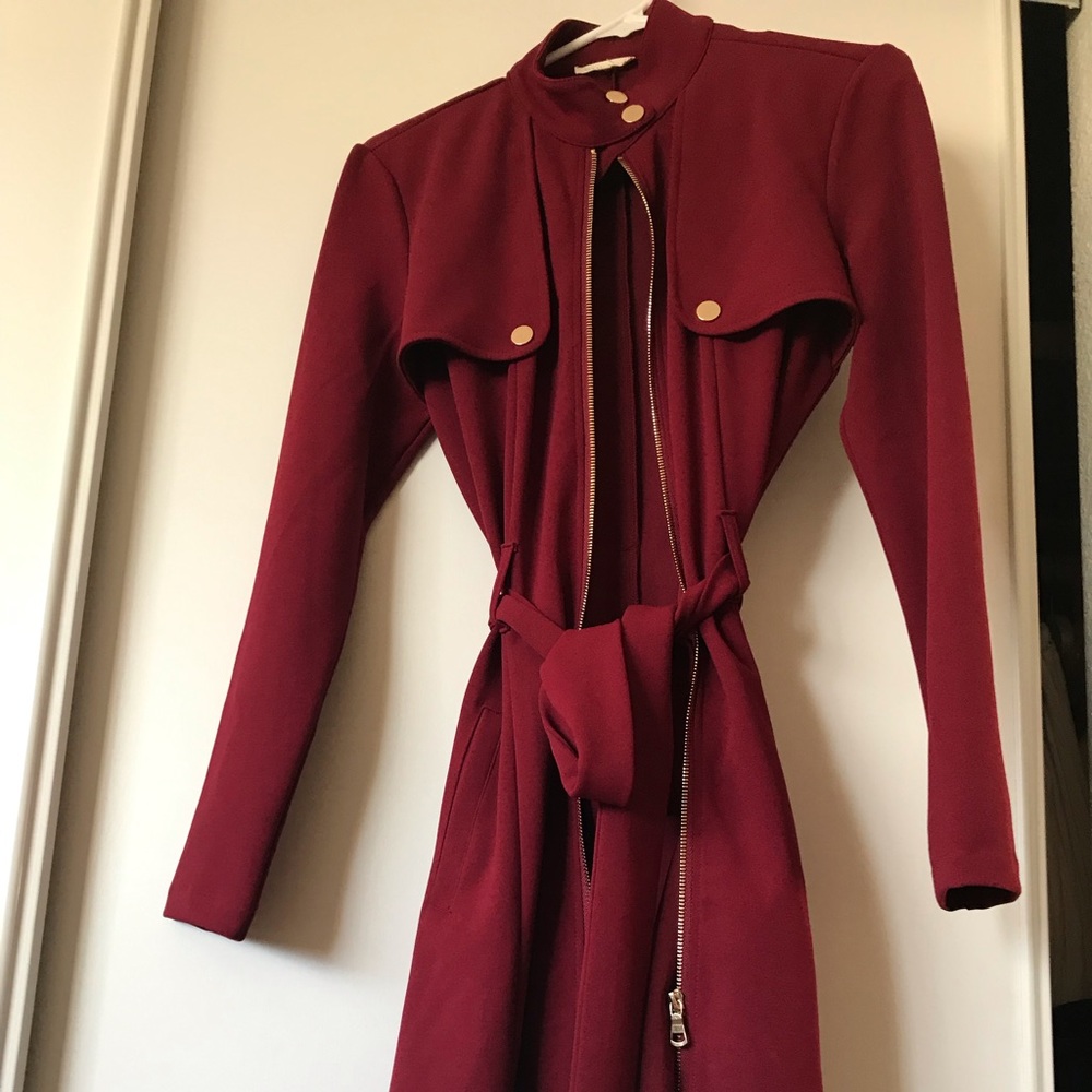 Wine Dress Jacket